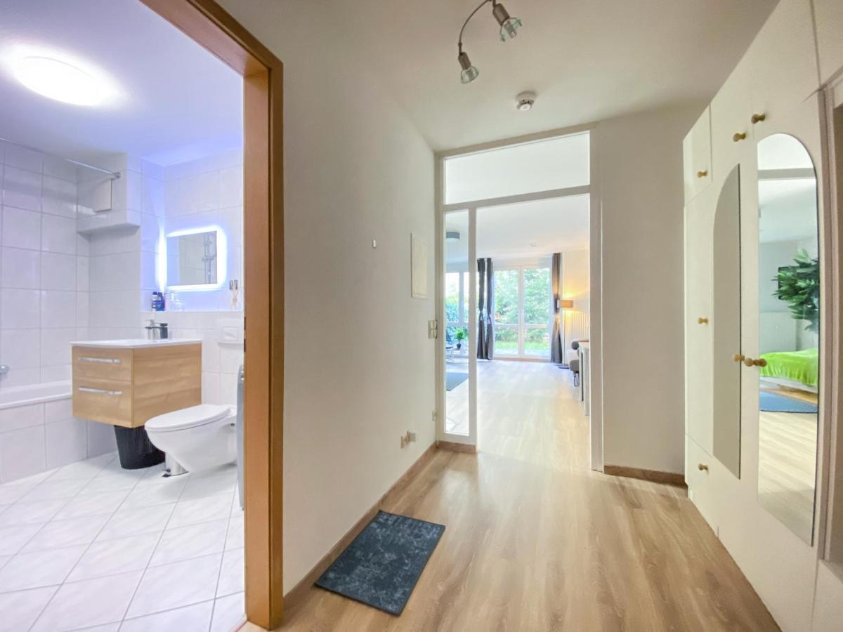 Wohlfuehl-Apartment Mit Kostenfreier Tiefgarage, Wifi & Terrasse Lipsko Exteriér fotografie